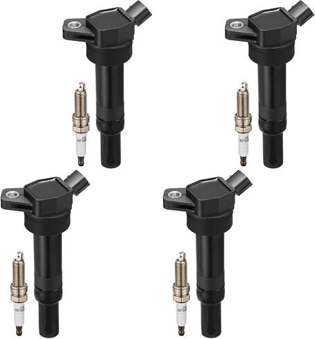 مجموعة من 8 ملفات إشعال DG508 متوافقة مع لينكولن تاون كار موستانج إكسبيديشن موستانج E150 E250 E350 F150 F250 F3504.6L 5.4L V8 V10 يستبدل 1L2U12029AA 1L2Z12029AA 3W7E12A366AA DG481 in Kuwait