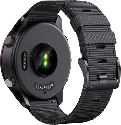 لساعة Vivoactive 5 Vivoactive 6، سوار Venu 2 Venu 3 من النايلون، 20 مم 22 مم إطلاق سريع لـ Forerunner 55/165/255/265 - حزام بديل متين مسامي لـ Garmin Approach S44/S50 in Kuwait