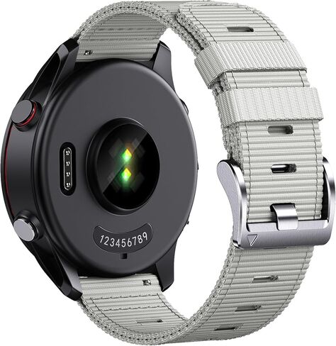 لساعة Vivoactive 5 Vivoactive 6، سوار Venu 2 Venu 3 من النايلون، 20 مم 22 مم إطلاق سريع لـ Forerunner 55/165/255/265 - حزام بديل متين مسامي لـ Garmin Approach S44/S50 in Kuwait