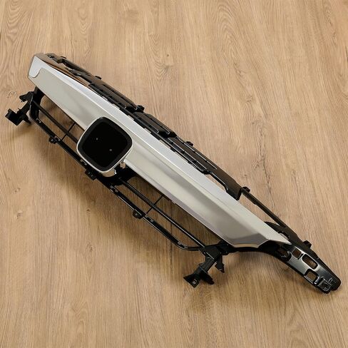 KUAFU Front Lower Grille Grill Compatible with 2021-2022 Honda Accord Chrome+Painted Bumper Grille Silvery+Black in Saudi Arabia