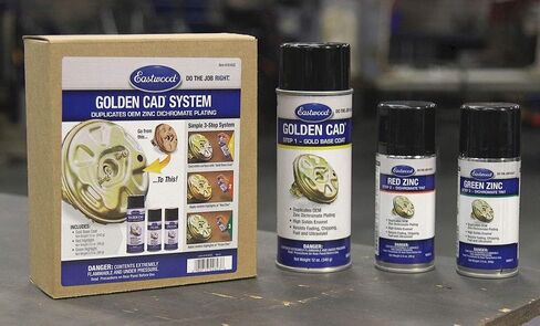 Eastwood Golden CAD مجموعة الأجزاء والأجهزة الكاملة المكونة من 3 خطوات، 12 أونصة حمراء، 3.5 أونصة ذهبية، 3.5 أونصة خضراء اللون in Saudi Arabia