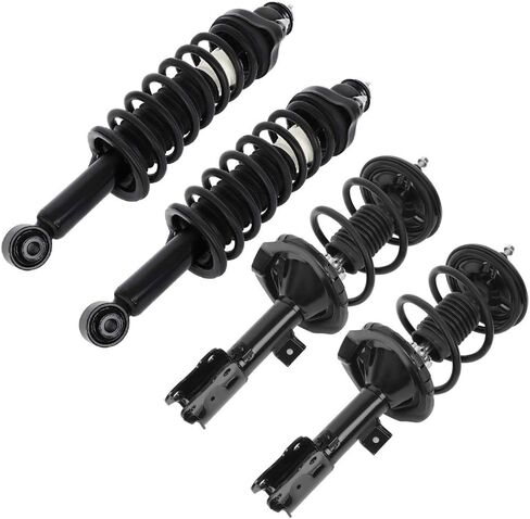ECCPP Complete Struts Front and Rear Pair Strut Spring Assembly Shock Absorber for 2008-2010 for Mitsubishi Lancer Set of 4 in Saudi Arabia