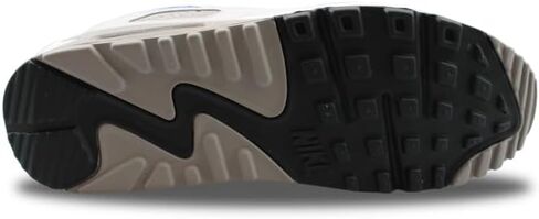 Nike Air Max 90 Men's Shoes (DM0029-110, White/College Grey/Summit White/Racer Blue) Size 13 in Saudi Arabia