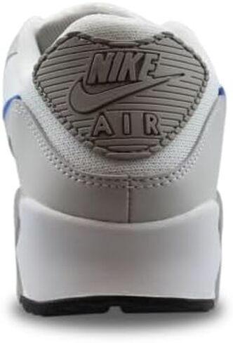 Nike Air Max 90 Men's Shoes (DM0029-110, White/College Grey/Summit White/Racer Blue) Size 13 in Saudi Arabia