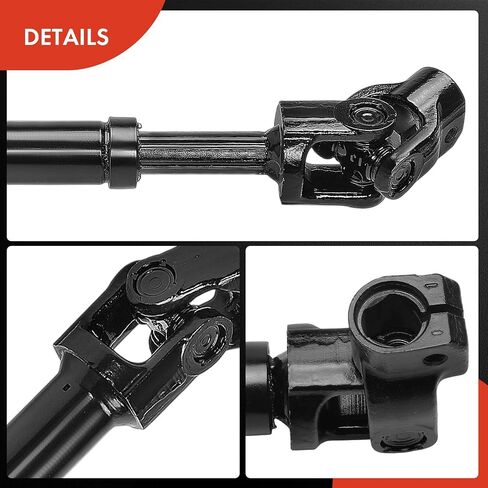 A-Premium Lower Intermediate Steering Shaft Steering Column Shaft with U-Joint Coupler Compatible with 2004-2008 Ford F-150 & 2006-2008 Lincoln Mark LT, Replace # 5L3Z3B676AA in Saudi Arabia