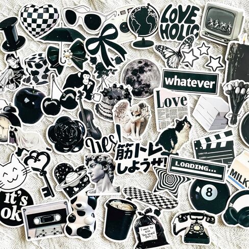 Western Country Cowgirl Stickers - 50Pcs Vinyl Waterproof Pink Cowgirl Hats Boots Rodeo Stickers for Water Bottle,Laptop,Bumper,Luggage,Guitar in Kuwait