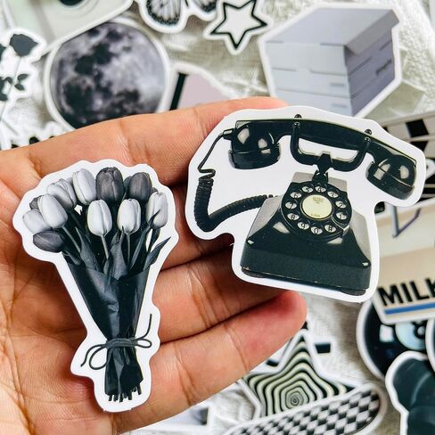 Western Country Cowgirl Stickers - 50Pcs Vinyl Waterproof Pink Cowgirl Hats Boots Rodeo Stickers for Water Bottle,Laptop,Bumper,Luggage,Guitar in Kuwait