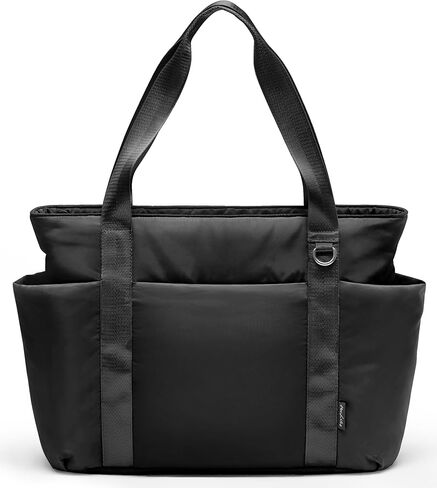 حقيبة كبيرة للنساء بسحاب، حقيبة عمل منتفخة خفيفة الوزن مع مقصورات، حقيبة كتف للنساء للعمل والسفر in Kuwait