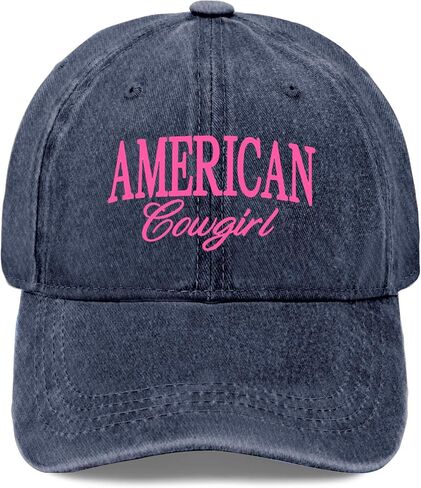 الأمريكية رعاة البقر قبعة رعاة البقر نمط قابل للتعديل Snapback الدنيم قبعة بيسبول لرعاة البقر جريئة بيان قبعة للنساء الغربية روديو قبعة in Saudi Arabia