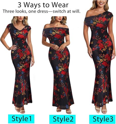 VFSHOW إمرأة 2025 كتف واحد زفاف ضيف Bodycon فستان ماكسي مثير قبالة الكتف جاهزة فساتين كوكتيل طويلة رسمية in Kuwait