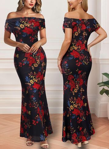 VFSHOW إمرأة 2025 كتف واحد زفاف ضيف Bodycon فستان ماكسي مثير قبالة الكتف جاهزة فساتين كوكتيل طويلة رسمية in Kuwait