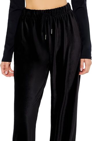 Forever 21 Women's Corduroy High-Rise Wide-Leg Pants in Saudi Arabia