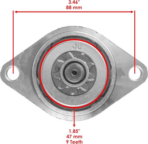 Caltric Starter Compatible With Sea-Doo Gt Gts Gtx 580 650 1990 1991 1992 1993 1994 in Saudi Arabia