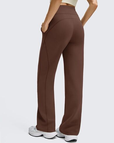 G4Free Smoofit Modal Soft Women's Wide Leg Sweatpants with Pockets Drawstring Double Layer Waist Casual Pants in Saudi Arabia