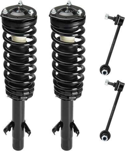 Front Spring Strut Shock Absorber for Ford Fusion 3.0L 2006 2007 2008 2009, for Mercury Milan V6 3.0L 2006-2009, Complete Coil Struts Shocks Assembly Absorbers Replace for 172261 in Saudi Arabia