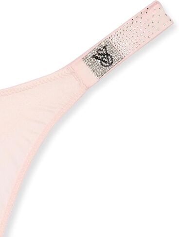 Victoria's Secret Very Sexy Rhinestone Scattered Shine Strap Smooth Thong Panty Color Pink New in Saudi Arabia