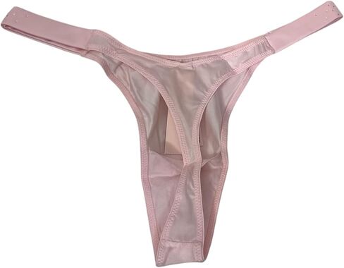 Victoria's Secret Very Sexy Rhinestone Scattered Shine Strap Smooth Thong Panty Color Pink New in Saudi Arabia