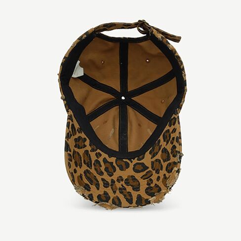 CORIRESHA Women's Classic Leopard Print Hat Adjustable Outdoor Distressed Baseball Cap in Saudi Arabia