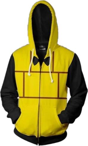 Bill Cipher Hoodie Cosplay Costume 3D Jacket Fashion Sweatshirt Coat Unsiex Adults in Saudi Arabia