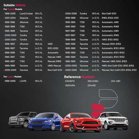 مستشعر الأكسجين BDFHYK مستشعر O2 المنبع، متوافق مع Toyota 4Runner 1996-2000، Tundra 2000-2004، Land Cruiser 1998-2005، Sequoia 2001-2004 ومتوافق مع Lexus LX470 98-05، 2.4L 2.7L in Saudi Arabia