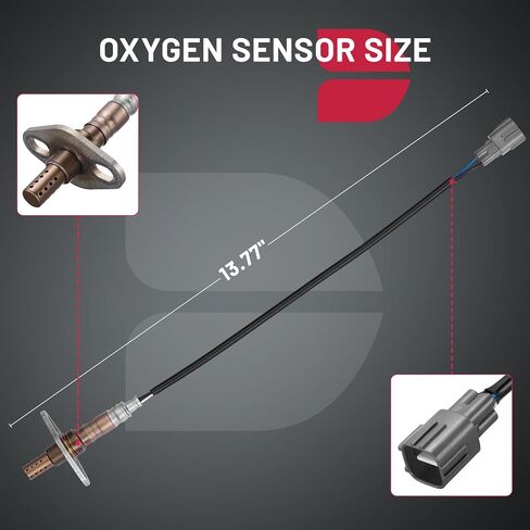 مستشعر الأكسجين BDFHYK مستشعر O2 المنبع، متوافق مع Toyota 4Runner 1996-2000، Tundra 2000-2004، Land Cruiser 1998-2005، Sequoia 2001-2004 ومتوافق مع Lexus LX470 98-05، 2.4L 2.7L in Saudi Arabia