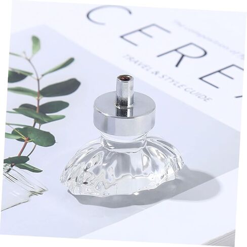 DOITOOL 3pcs Clear Crystal Drawer Knob Transparent Handle for Cupboard Dresser Wardrobe Easy to Install Decorative for Kitchen and Bathroom Use in Saudi Arabia