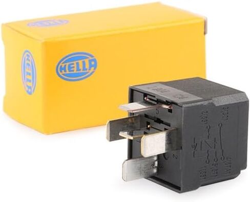 HELLA 007794041 12V, 5 Pin, Mini ISO Relay with Diode Coil Suppression, Black in Saudi Arabia