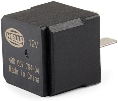HELLA 007794041 12V, 5 Pin, Mini ISO Relay with Diode Coil Suppression, Black in Saudi Arabia
