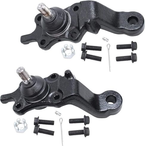 Detroit Axle - 8pc Front Ball Joints Tie Rods for Toyota Tacoma 1995-2000, 2 Lower Ball Joints 4 Inner & Outer Tie Rod End Links 2 Sway Bar Links 1996 1997 1998 1999 2000 Replacement in Saudi Arabia