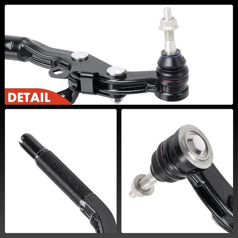 A-Premium 2 x Front Outer Tie Rod End, Compatible with Jeep JL Series Wrangler 2018-2024, JT Series Gladiator 2020-2023 in Saudi Arabia