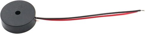 10PCS 1340 4000Hz Passive Buzzer with Wire Piezoelectric Speaker 13MM 13 * 4.0MM 13x4mm 30V Low Power Consumption Electronic DIY in Saudi Arabia