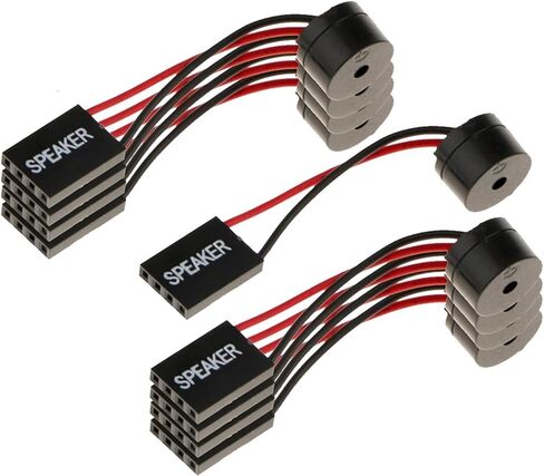 10PCS Mini Speaker for Interanal Computer Motherboard Mini Onboard Case Buzzer Board Beep Alarm in Saudi Arabia