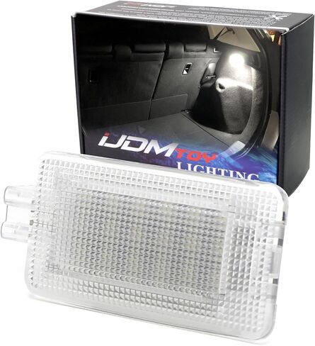 مجموعة إضاءة منطقة الشحن iJDMTOY واحدة من زينون بيضاء كاملة LED متوافقة مع Nissan Versa Murano Juke Rogue Leaf، مدعومة بثنائيات LED 18-SMD، استبدل مصباح صندوق السيارة المتوهج OEM in Saudi Arabia