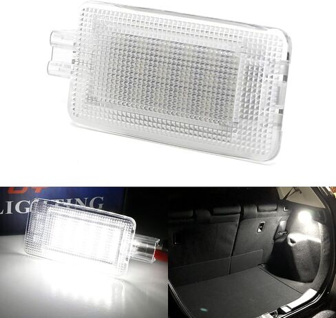 مجموعة إضاءة منطقة الشحن iJDMTOY واحدة من زينون بيضاء كاملة LED متوافقة مع Nissan Versa Murano Juke Rogue Leaf، مدعومة بثنائيات LED 18-SMD، استبدل مصباح صندوق السيارة المتوهج OEM in Saudi Arabia
