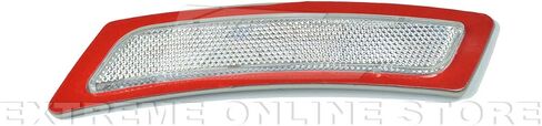 Replacement For 2012-Present BMW F06 F12 F13 6-Series BASE Models | Factory Style Front Bumper Fender Reflector Side Marker Lights Turn Signal Lamps (Crystal Clear) in Saudi Arabia