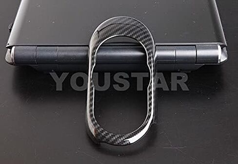 UNICUS Carbon Effect iDrive Control Panel Cover Trim 1x Compatible with MINI Cooper S F55 F56 F57 in Saudi Arabia
