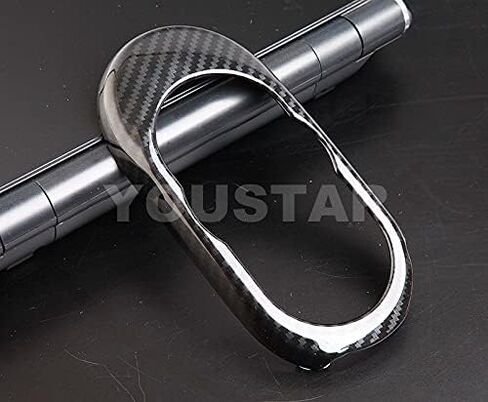 UNICUS Carbon Effect iDrive Control Panel Cover Trim 1x Compatible with MINI Cooper S F55 F56 F57 in Saudi Arabia