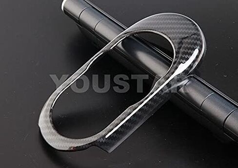 UNICUS Carbon Effect iDrive Control Panel Cover Trim 1x Compatible with MINI Cooper S F55 F56 F57 in Saudi Arabia