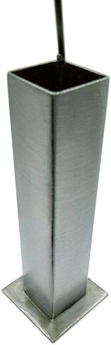 Steel Immortal Rose with Vase Centerpiece in Saudi Arabia