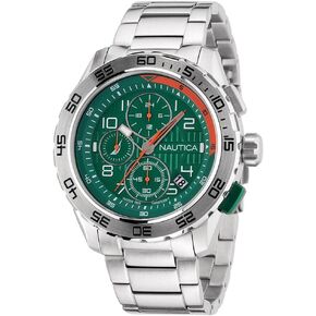 Nautica Men's NAPNSS301 Silicone Strap Watch in Saudi Arabia