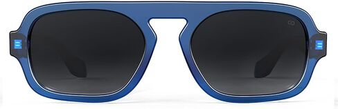 نظارات شمسية VISOONE Aviator العصرية للنساء والرجال في السبعينيات بجزء علوي مسطح كبير وظلال أنيقة من جين in Kuwait