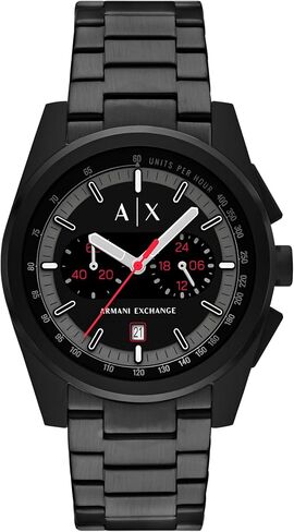 Armani Exchange A|X Chronograph Watch for Men with Leather, Stainless Steel or Silicone Band in Saudi Arabia