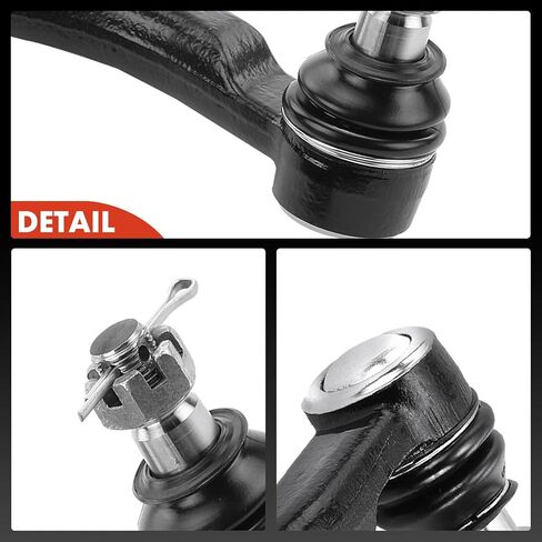 A-Premium 2 x Front Outer Tie Rod Ends, Compatible with Toyota Land Cruiser 2003-2007, Lexus LX470 2003-2007 in Saudi Arabia
