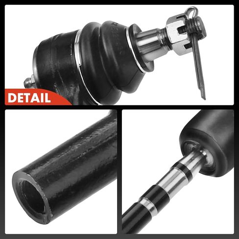 مجموعة A-Premium مكونة من 4 قطع، طقم نهاية قضيب ربط أمامي داخلي وخارجي، متوافق مع Buick وChevrolet وOldsmobile وPontiac - 1993-1996 - Century، Lumina APV، Cutlass Ciera & Cruiser، Silhouette، Trans Sport in Saudi Arabia