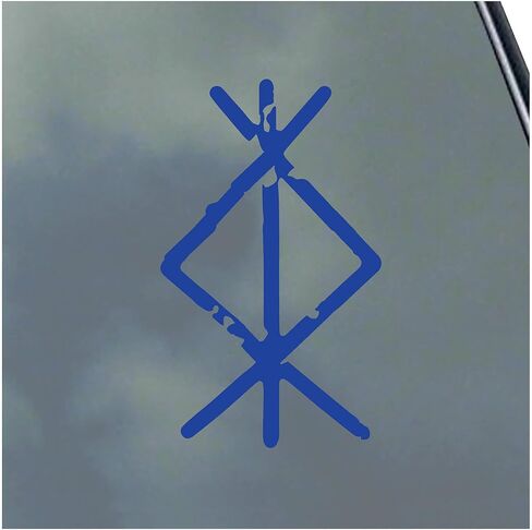 ملصق فينيل للحماية من مادة روني، رمز نورس فايكنغ أساترو أودين ثور لوكي رونيك in Kuwait