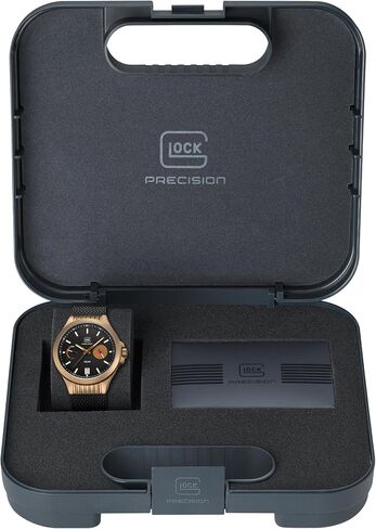 ساعة جلوك للرجال كوارتز قابلة لإعادة الشحن بالطاقة الشمسية | علبة 42 ملم | ساعة يد بعلبة فولاذية وعرض للتاريخ | ساعة رجالية بمؤشرات ومؤشرات سوبرلومينوفا سويسرية | GW-19 (ذئب البراري) in Kuwait