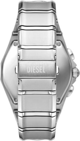 Diesel Men's D-Curve Chronograph Stainless Steel Watch (Model: DZ4694) in Saudi Arabia
