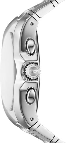 Diesel Men's D-Curve Chronograph Stainless Steel Watch (Model: DZ4694) in Saudi Arabia