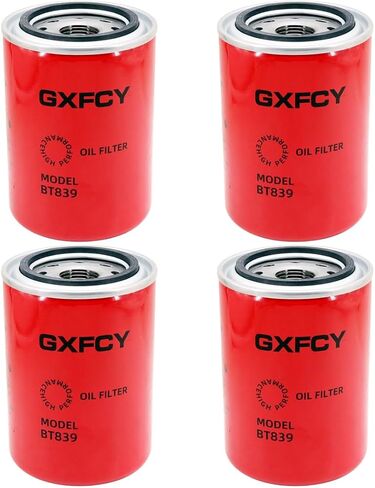 BT839 Hydraulic Oil Filter Replace HHTA0-37710 T0070-37710 TA040-37710 57098 P551779 HF35274 Compatible with Kubota Tractor L3710 L4600 L5040 M7040 MX4800 L2900 L3130 L3300 L3410 L3430(Pack of 4) in Saudi Arabia