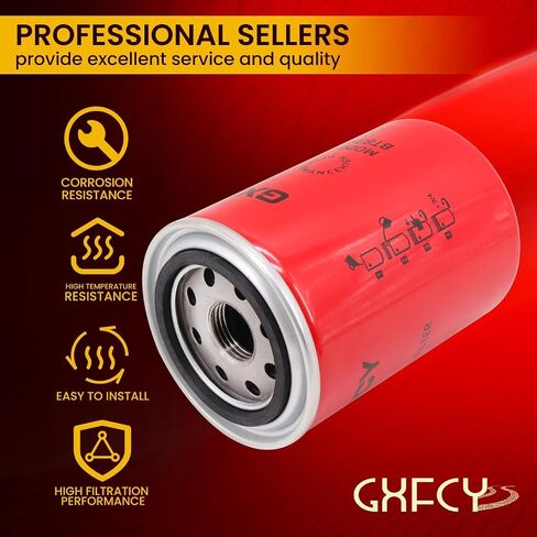 BT839 Hydraulic Oil Filter Replace HHTA0-37710 T0070-37710 TA040-37710 57098 P551779 HF35274 Compatible with Kubota Tractor L3710 L4600 L5040 M7040 MX4800 L2900 L3130 L3300 L3410 L3430(Pack of 4) in Saudi Arabia